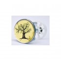 Stickers visage heureux autocollant bonde lavabo évier bouchon