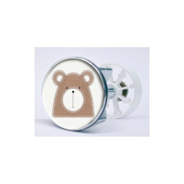 Stickers visage heureux autocollant bonde lavabo évier bouchon