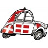 2 CV voitue Savoie autocollant sticker adhesif