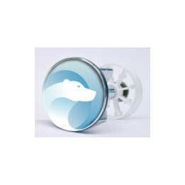 Stickers visage heureux autocollant bonde lavabo évier bouchon