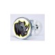 Stickers visage heureux autocollant bonde lavabo évier bouchon