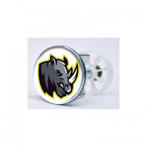 Stickers visage heureux autocollant bonde lavabo évier bouchon