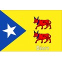 Autocollant Bearn Estelada stickers adhesif drapeau