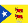 Autocollant Bearn Estelada stickers adhesif drapeau