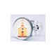 Stickers visage heureux autocollant bonde lavabo évier bouchon