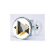 Stickers visage heureux autocollant bonde lavabo évier bouchon