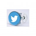 Stickers visage heureux autocollant bonde lavabo évier bouchon