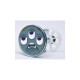 Stickers visage heureux autocollant bonde lavabo évier bouchon
