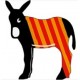 burro catalan selbstklebende sticker
