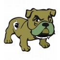 Bulldog Corse autocollant sticker adhesif logo 2