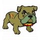 Bulldog Catalan Catalogne Catalunya âne burro autocollant sticker adhesif