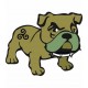 Bulldog Bretagne Breizh autocollant sticker adhesif