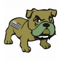 Bulldog Bretagne Breizh autocollant sticker adhesif