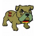 Bulldog Béarn autocollant sticker adhesif