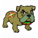 Bulldog Basque sticker sticker adhesive