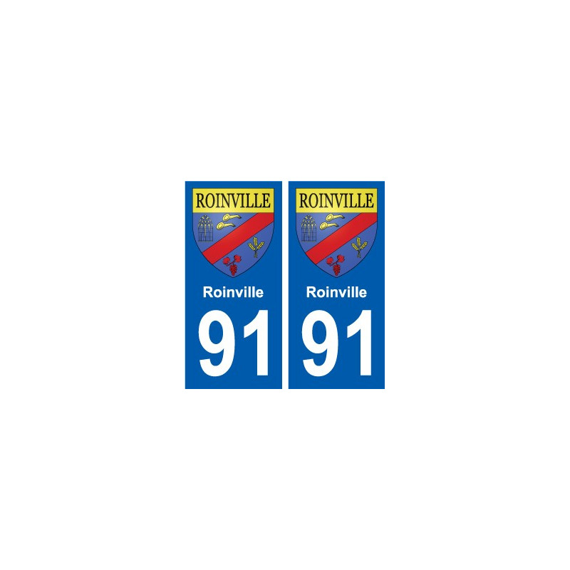 91 Igny blason autocollant plaque stickers ville