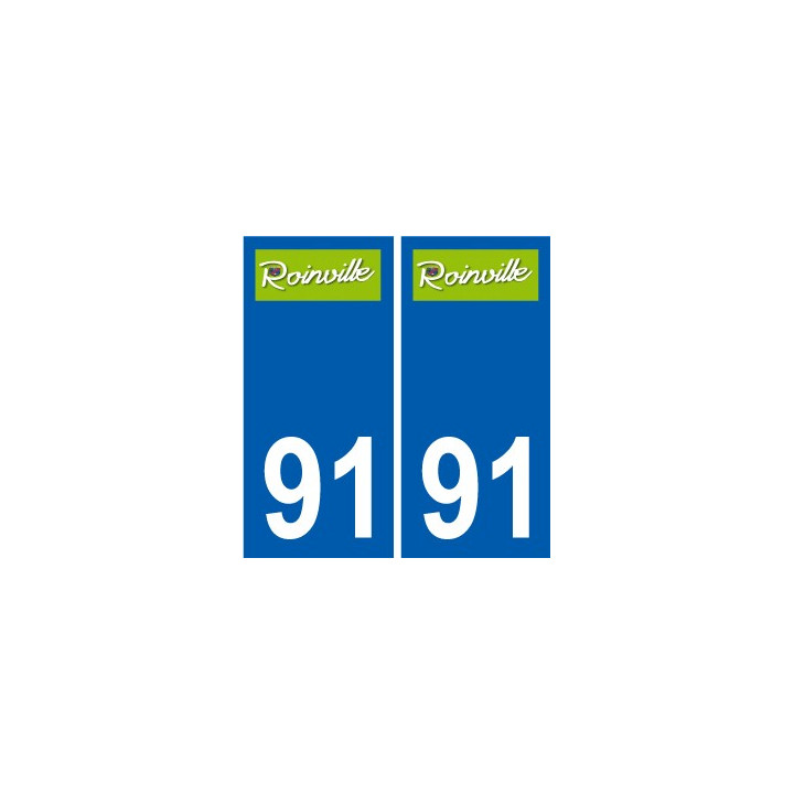 91 Igny logo sticker plate stickers city