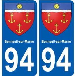 94 Arcueil wappen aufkleber typenschild aufkleber stadt