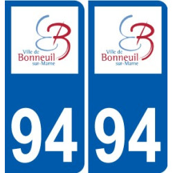94 Arcueil logo autocollant plaque stickers ville