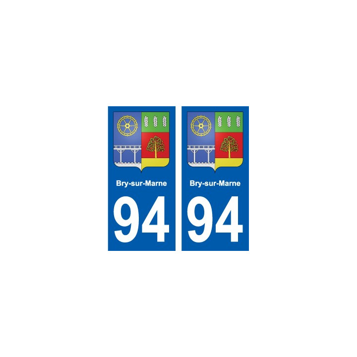 94 Créteil wappen aufkleber sticker plakette ez stadt