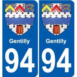 94 Créteil wappen aufkleber sticker plakette ez stadt