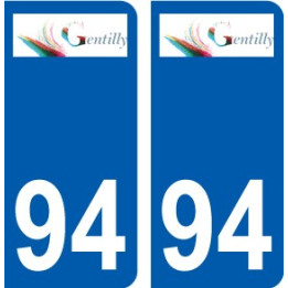 94 Créteil logo aufkleber sticker plakette ez stadt
