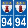 94 Créteil wappen aufkleber sticker plakette ez stadt