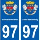 97 Roura wappen aufkleber typenschild aufkleber stadt