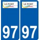 94 Créteil logo decal sticker plate registration city