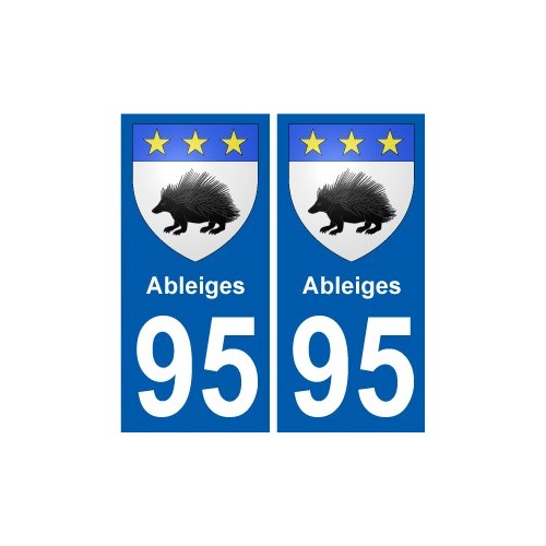 94 Créteil adesivo del logo adesivo piastra di registrazione city
