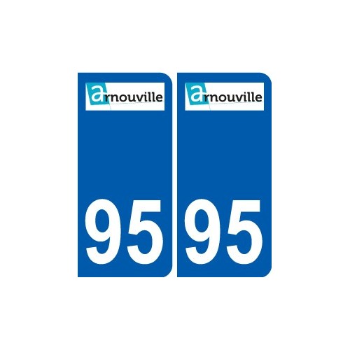 94 Créteil adesivo del logo adesivo piastra di registrazione city