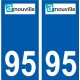 94 Créteil logo aufkleber sticker plakette ez stadt