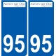 94 Créteil logo aufkleber sticker plakette ez stadt