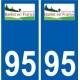 94 Créteil logo decal sticker plate registration city