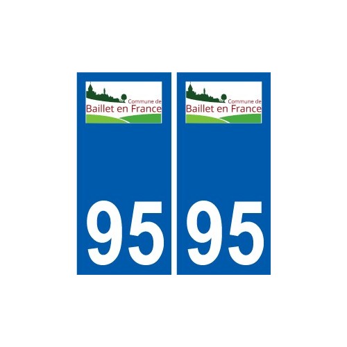 94 Créteil adesivo del logo adesivo piastra di registrazione city