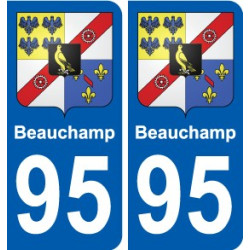 95 Viarmes wappen aufkleber typenschild aufkleber stadt