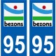 94 Créteil logo aufkleber sticker plakette ez stadt