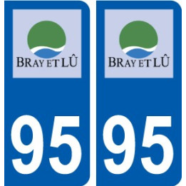 94 Créteil logo decal sticker plate registration city