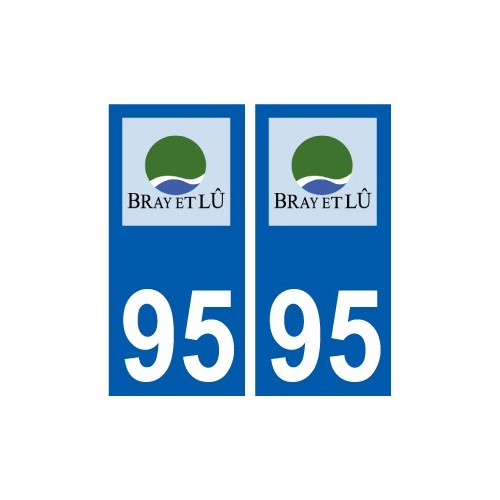 94 Créteil logo decal sticker plate registration city