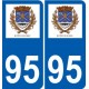 94 Créteil logo aufkleber sticker plakette ez stadt