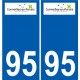 94 Créteil logo aufkleber sticker plakette ez stadt