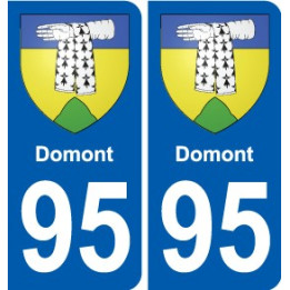95 Ableiges blason autocollant plaque stickers ville