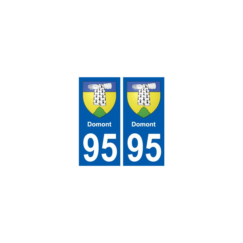 95 Viarmes wappen aufkleber typenschild aufkleber stadt