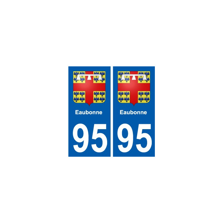 95 Ableiges blason autocollant plaque stickers ville