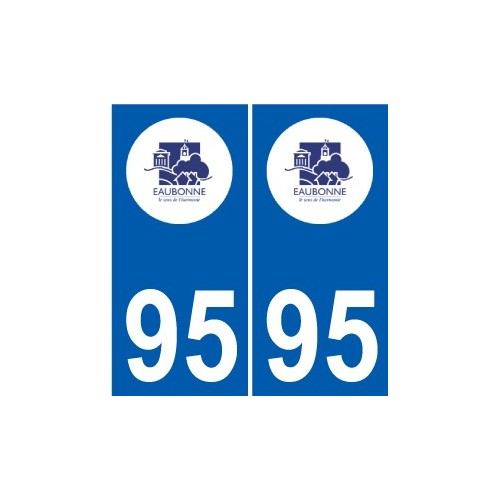 94 Créteil adesivo del logo adesivo piastra di registrazione city