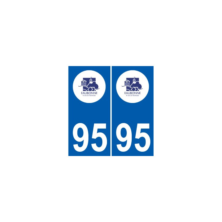 94 Créteil logo decal sticker plate registration city