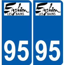 94 Créteil logotipo de la calcomanía de la placa etiqueta de registro de la ciudad