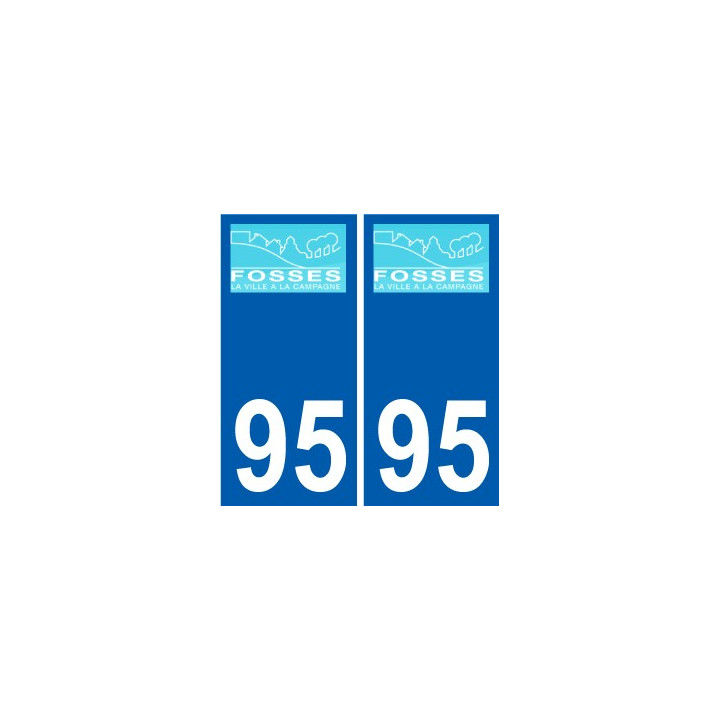 94 Créteil logo decal sticker plate registration city
