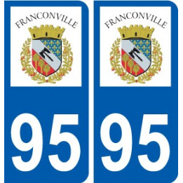 94 Créteil logo decal sticker plate registration city