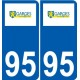 94 Créteil logo decal sticker plate registration city